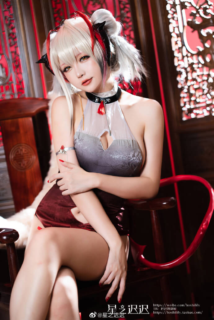 【COS正片】明日方舟W同人旗袍cos cn星之迟迟 - 第3张 - 机器猫次元 【COS正片】明日方舟W同人旗袍cos cn星之迟迟 - 第3张 - 机器猫次元