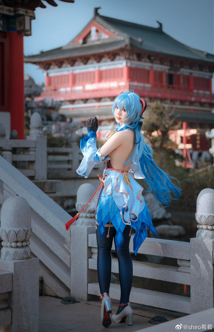 【COS正片】原神甘雨cos 循循守月 shiro希若 - 第6张 - 机器猫次元 【COS正片】原神甘雨cos 循循守月 shiro希若 - 第6张 - 机器猫次元