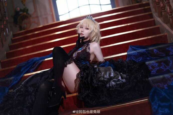 【COS正片】FGO贞德婚纱礼服cos cn阿包也是兔娘 - 第2张 - 机器猫次元 【COS正片】FGO贞德婚纱礼服cos cn阿包也是兔娘 - 第2张 - 机器猫次元