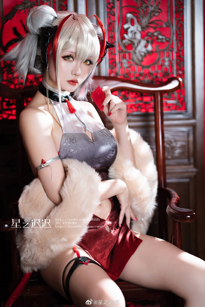 【COS正片】明日方舟W同人旗袍cos cn星之迟迟 - 第5张 - 机器猫次元 【COS正片】明日方舟W同人旗袍cos cn星之迟迟 - 第5张 - 机器猫次元
