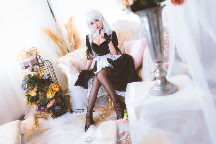 【COS正片】碧蓝航线赫敏cos 理想的完美女仆 Momoko葵葵 - 第2张 - 机器猫次元 【COS正片】碧蓝航线赫敏cos 理想的完美女仆 Momoko葵葵 - 第2张 - 机器猫次元