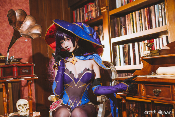 【COS正片】原神莫娜cos 有点大哦,超绝黑丝袜子 cn九曲jean - 第4张 - 机器猫次元 【COS正片】原神莫娜cos 有点大哦,超绝黑丝袜子 cn九曲jean - 第4张 - 机器猫次元