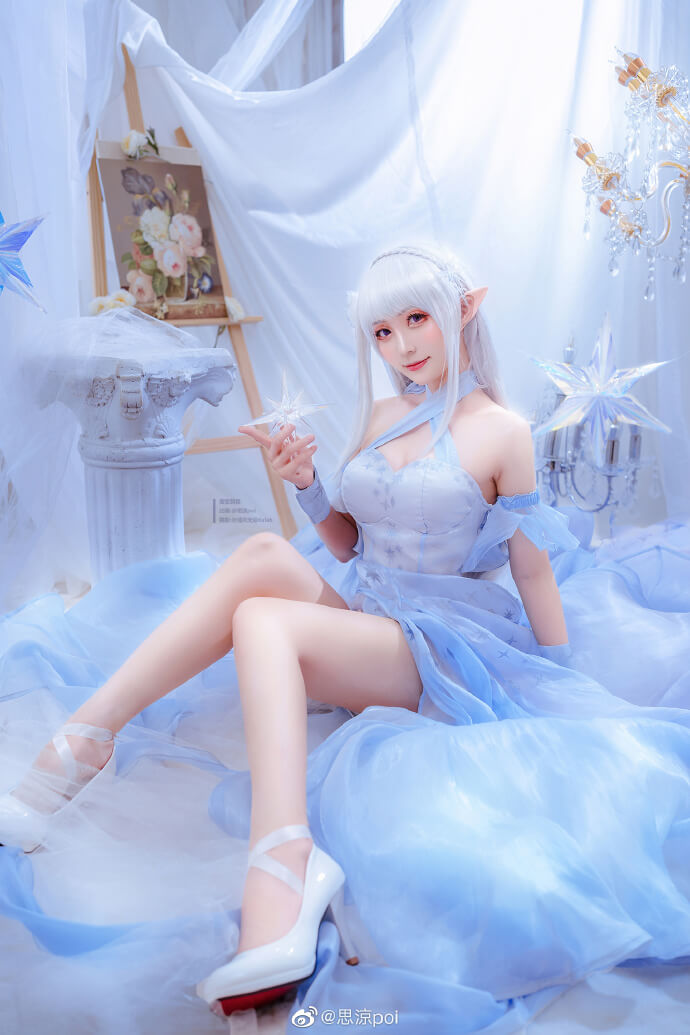 【COS正片】从零开始艾米莉亚EMT 爱蜜莉雅水晶礼服cos cn思涼poi - 第8张 - 机器猫次元 【COS正片】从零开始艾米莉亚EMT 爱蜜莉雅水晶礼服cos cn思涼poi - 第8张 - 机器猫次元