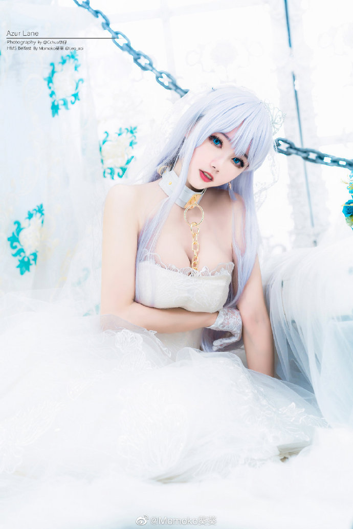 【COS正片】碧蓝航线贝尔法斯特花嫁cos 克拉达的誓约 Momoko葵葵 - 第8张 - 机器猫次元 【COS正片】碧蓝航线贝尔法斯特花嫁cos 克拉达的誓约 Momoko葵葵 - 第8张 - 机器猫次元