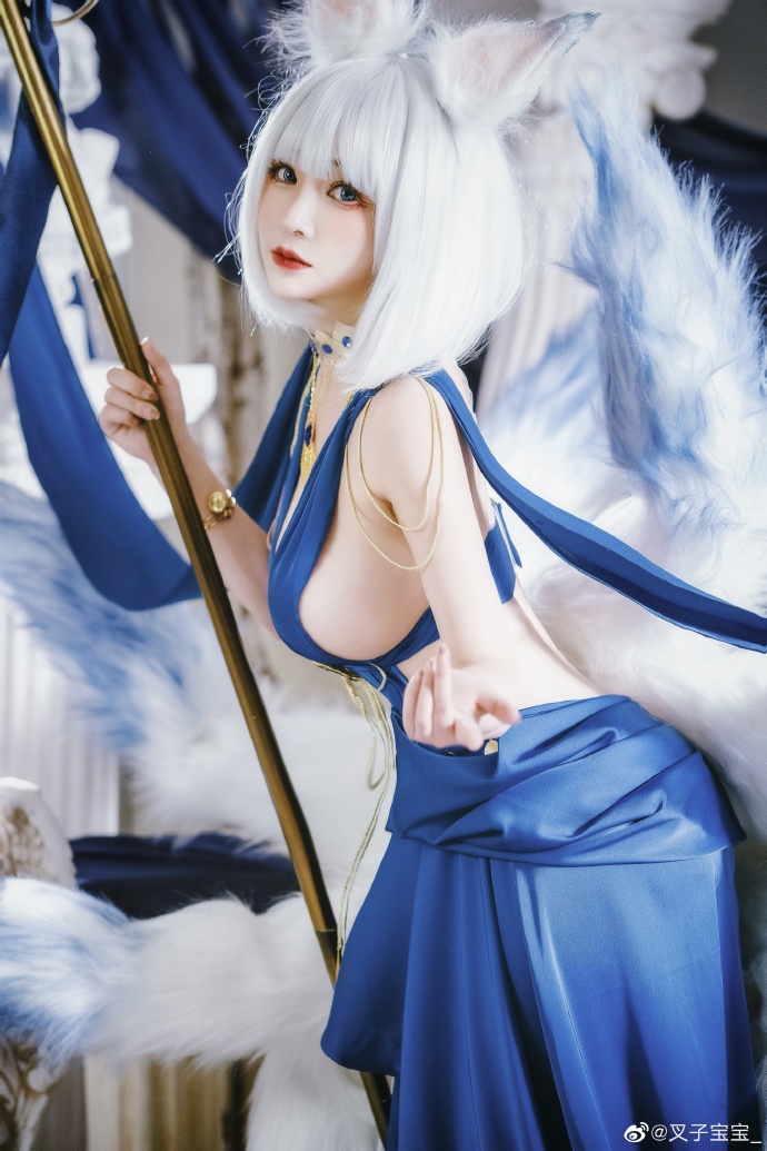 【COS正片】碧蓝航线加贺 鸾 礼服cos 白羽风华 cn叉子宝宝 - 第1张 - 机器猫次元 【COS正片】碧蓝航线加贺 鸾 礼服cos 白羽风华 cn叉子宝宝 - 第1张 - 机器猫次元