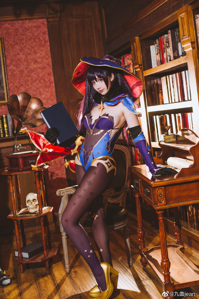 【COS正片】原神莫娜cos 有点大哦,超绝黑丝袜子 cn九曲jean - 第8张 - 机器猫次元 【COS正片】原神莫娜cos 有点大哦,超绝黑丝袜子 cn九曲jean - 第8张 - 机器猫次元