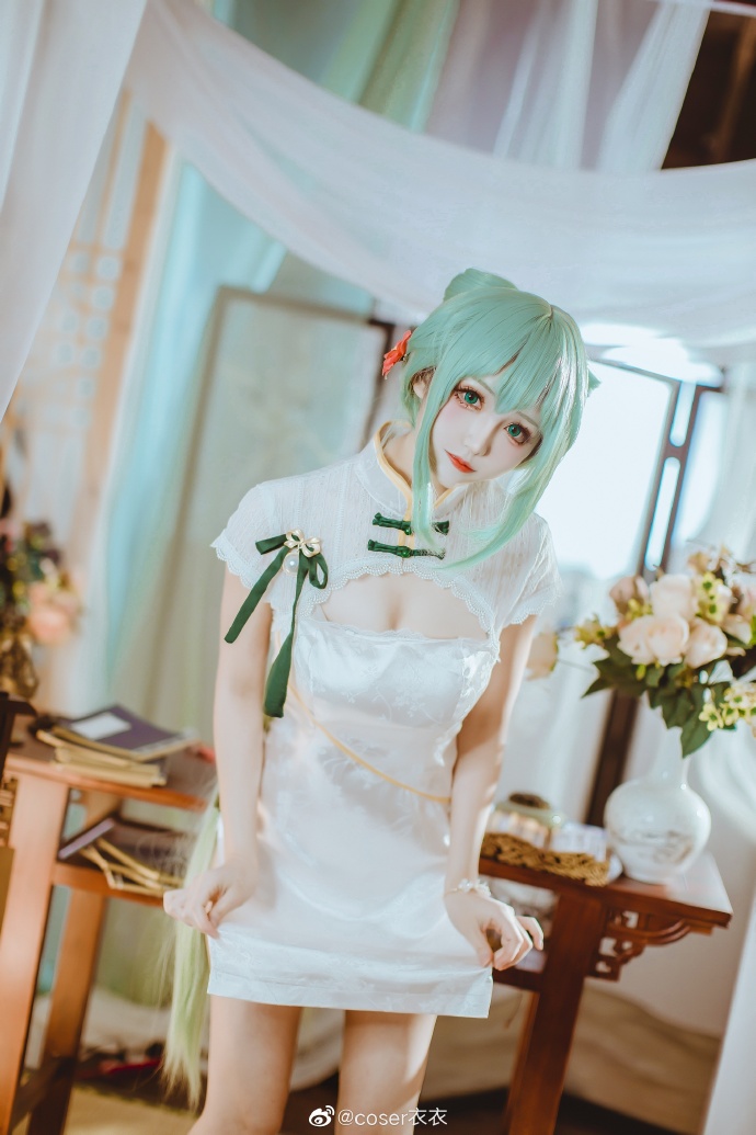 【COS正片】初音未来旗袍韶华ver,淡雅的迷人气质 coser衣衣 - 第10张 - 机器猫次元 【COS正片】初音未来旗袍韶华ver,淡雅的迷人气质 coser衣衣 - 第10张 - 机器猫次元