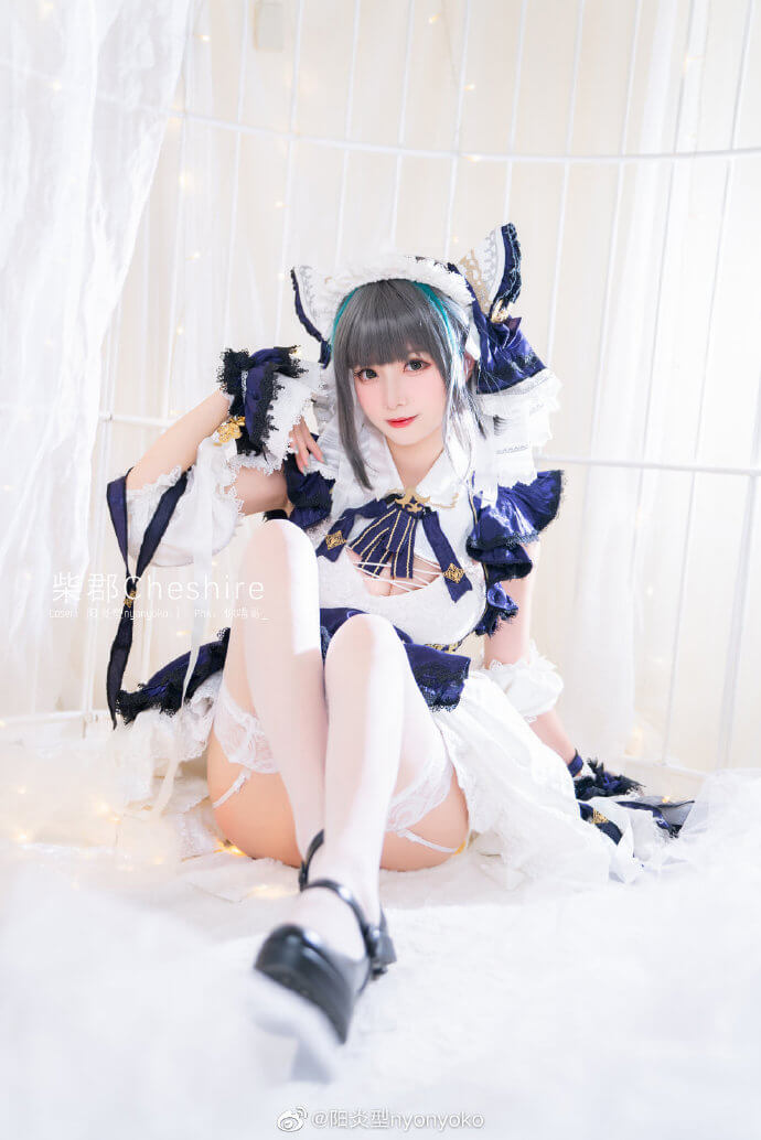 【COS正片】碧蓝航线柴郡原皮cos 甜美猫女仆哦 cn菠萝 - 第2张 - 机器猫次元 【COS正片】碧蓝航线柴郡原皮cos 甜美猫女仆哦 cn菠萝 - 第2张 - 机器猫次元