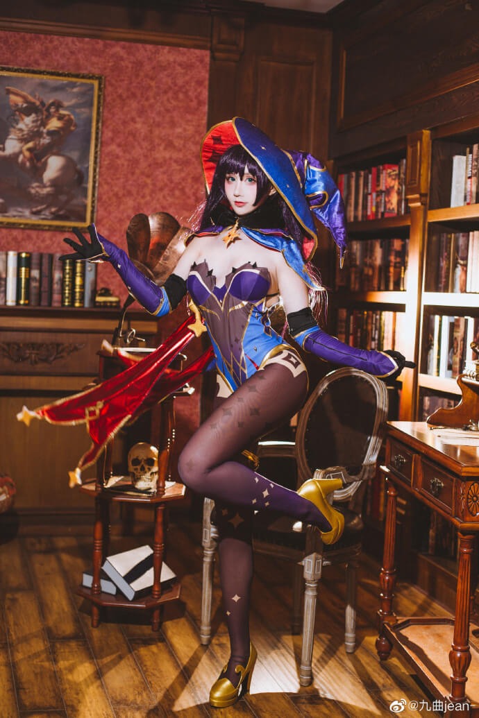 【COS正片】原神莫娜cos 有点大哦,超绝黑丝袜子 cn九曲jean - 第7张 - 机器猫次元 【COS正片】原神莫娜cos 有点大哦,超绝黑丝袜子 cn九曲jean - 第7张 - 机器猫次元
