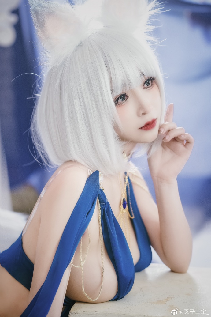 【COS正片】碧蓝航线加贺 鸾 礼服cos 白羽风华 cn叉子宝宝 - 第3张 - 机器猫次元 【COS正片】碧蓝航线加贺 鸾 礼服cos 白羽风华 cn叉子宝宝 - 第3张 - 机器猫次元
