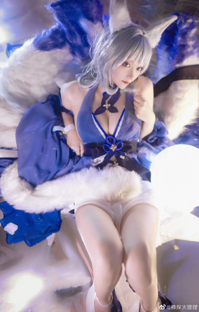 【COS正片】碧蓝航线鵗换装胧月十夜cos 信浓礼服 cn神探火狸狸 - 第4张 - 机器猫次元 【COS正片】碧蓝航线鵗换装胧月十夜cos 信浓礼服 cn神探火狸狸 - 第4张 - 机器猫次元