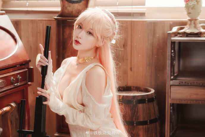 【COS正片】少女前线 OTS14婚纱皮肤cos天意佳人 cn铁板烧鬼舞w - 第6张 - 机器猫次元 【COS正片】少女前线 OTS14婚纱皮肤cos天意佳人 cn铁板烧鬼舞w - 第6张 - 机器猫次元