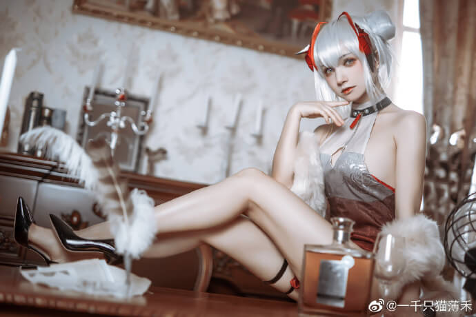 【COS正片】明日方舟W旗袍礼服cos cn一千只猫薄禾 - 第9张 - 机器猫次元 【COS正片】明日方舟W旗袍礼服cos cn一千只猫薄禾 - 第9张 - 机器猫次元