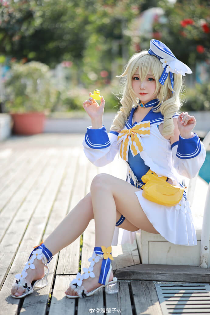 【COS正片】原神芭芭拉泳装cos 夏日泳装小集合 - 第4张 - 机器猫次元 【COS正片】原神芭芭拉泳装cos 夏日泳装小集合 - 第4张 - 机器猫次元