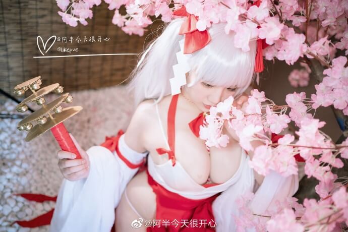 【COS正片】碧蓝航线可畏巫女服.ver cn阿半今天很开心 - 第5张 - 机器猫次元 【COS正片】碧蓝航线可畏巫女服.ver cn阿半今天很开心 - 第5张 - 机器猫次元