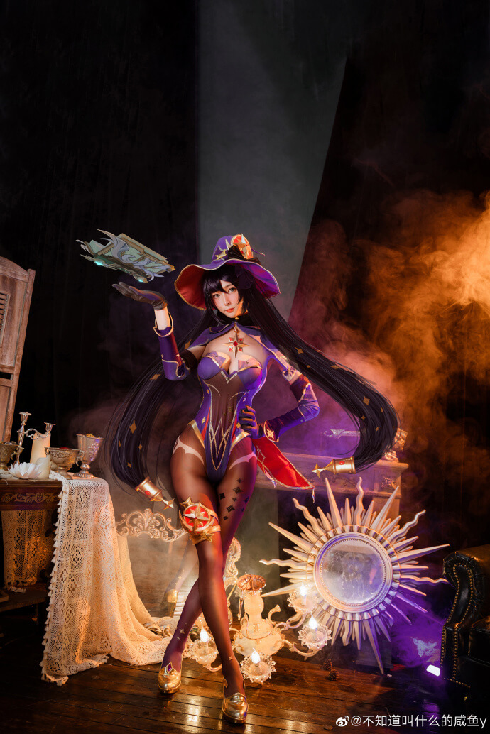 【COS正片】原神莫娜cos 光影的迷幻 cn不知道叫什么的咸鱼y - 第2张 - 机器猫次元