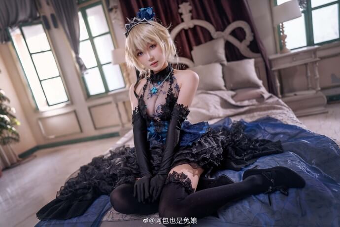 【COS正片】FGO贞德婚纱礼服cos cn阿包也是兔娘 - 第7张 - 机器猫次元 【COS正片】FGO贞德婚纱礼服cos cn阿包也是兔娘 - 第7张 - 机器猫次元