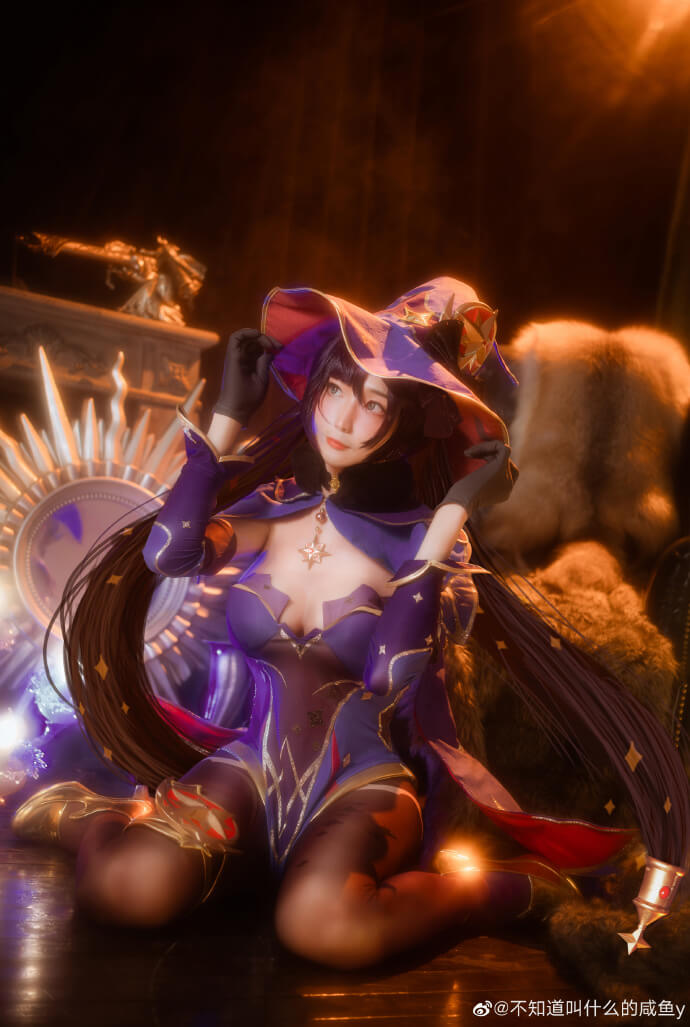 【COS正片】原神莫娜cos 光影的迷幻 cn不知道叫什么的咸鱼y - 第7张 - 机器猫次元