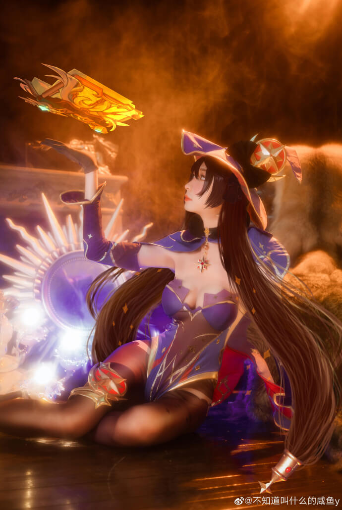 【COS正片】原神莫娜cos 光影的迷幻 cn不知道叫什么的咸鱼y - 第4张 - 机器猫次元