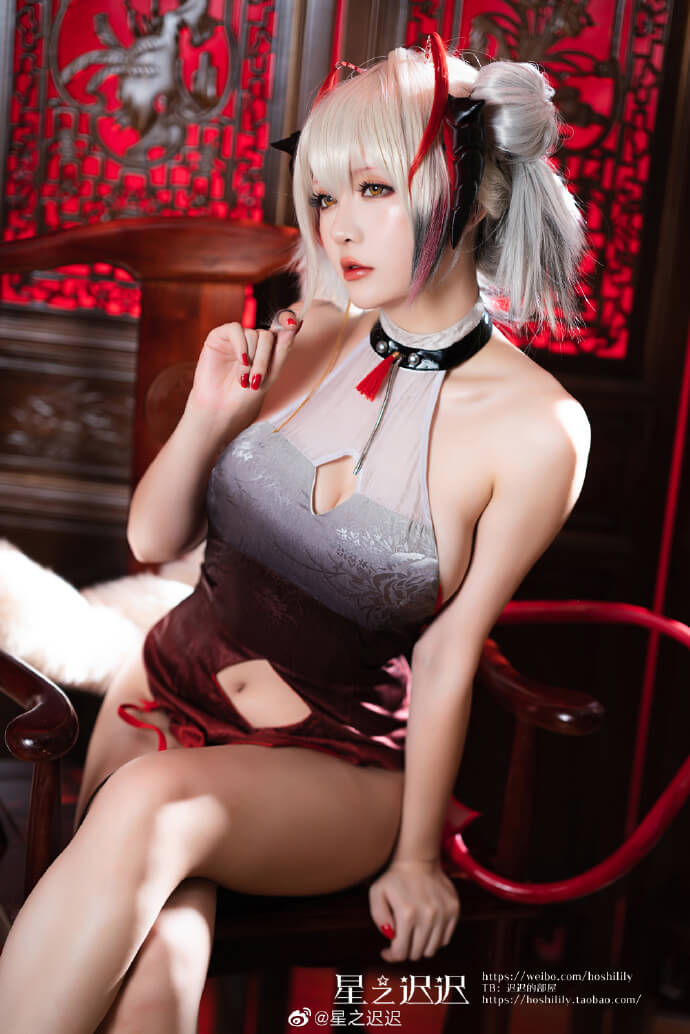 【COS正片】明日方舟W同人旗袍cos cn星之迟迟 - 第8张 - 机器猫次元 【COS正片】明日方舟W同人旗袍cos cn星之迟迟 - 第8张 - 机器猫次元