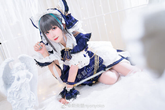 【COS正片】碧蓝航线柴郡原皮cos 甜美猫女仆哦 cn菠萝 - 第1张 - 机器猫次元 【COS正片】碧蓝航线柴郡原皮cos 甜美猫女仆哦 cn菠萝 - 第1张 - 机器猫次元