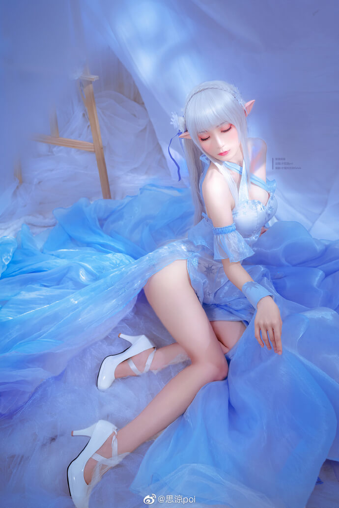 【COS正片】从零开始艾米莉亚EMT 爱蜜莉雅水晶礼服cos cn思涼poi - 第5张 - 机器猫次元 【COS正片】从零开始艾米莉亚EMT 爱蜜莉雅水晶礼服cos cn思涼poi - 第5张 - 机器猫次元