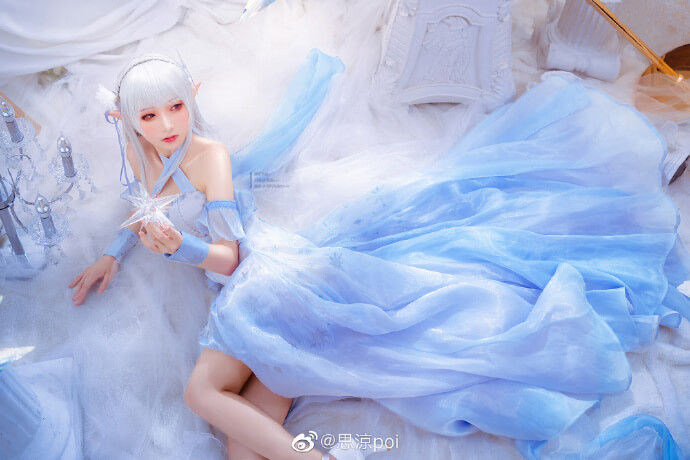 【COS正片】从零开始艾米莉亚EMT 爱蜜莉雅水晶礼服cos cn思涼poi - 第1张 - 机器猫次元 【COS正片】从零开始艾米莉亚EMT 爱蜜莉雅水晶礼服cos cn思涼poi - 第1张 - 机器猫次元