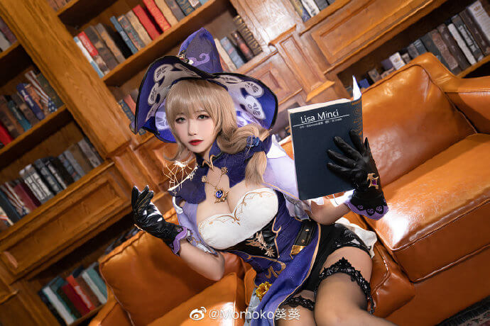 【COS正片】原神丽莎cos魅力的蒙德图书管理员 Momoko葵葵 - 第3张 - 机器猫次元 【COS正片】原神丽莎cos魅力的蒙德图书管理员 Momoko葵葵 - 第3张 - 机器猫次元