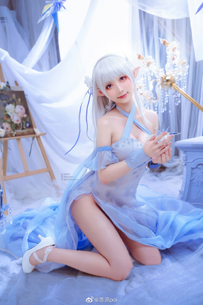 【COS正片】从零开始艾米莉亚EMT 爱蜜莉雅水晶礼服cos cn思涼poi - 第2张 - 机器猫次元 【COS正片】从零开始艾米莉亚EMT 爱蜜莉雅水晶礼服cos cn思涼poi - 第2张 - 机器猫次元