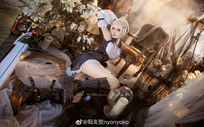 【COS正片】碧蓝航线绫波 柚 黯然礼服cos cn菠萝 阳炎型nyonyoko - 第11张 - 机器猫次元 【COS正片】碧蓝航线绫波 柚 黯然礼服cos cn菠萝 阳炎型nyonyoko - 第11张 - 机器猫次元