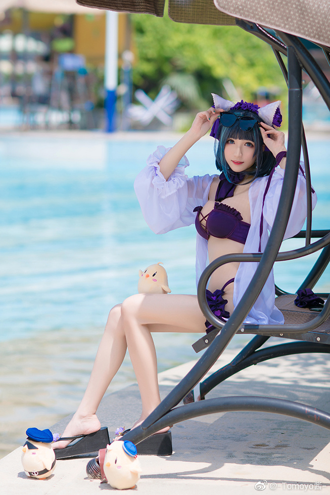 【COS正片】碧蓝航线柴郡泳装cos Dating Summer! Tomoyo酱 - 第2张 - 机器猫次元 【COS正片】碧蓝航线柴郡泳装cos Dating Summer! Tomoyo酱 - 第2张 - 机器猫次元