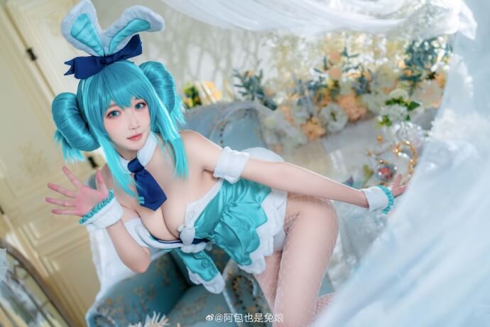 【COS正片】初音未来 miku白兔女郎Ver. cn阿包也是兔娘 - 第3张 - 机器猫次元 【COS正片】初音未来 miku白兔女郎Ver. cn阿包也是兔娘 - 第3张 - 机器猫次元