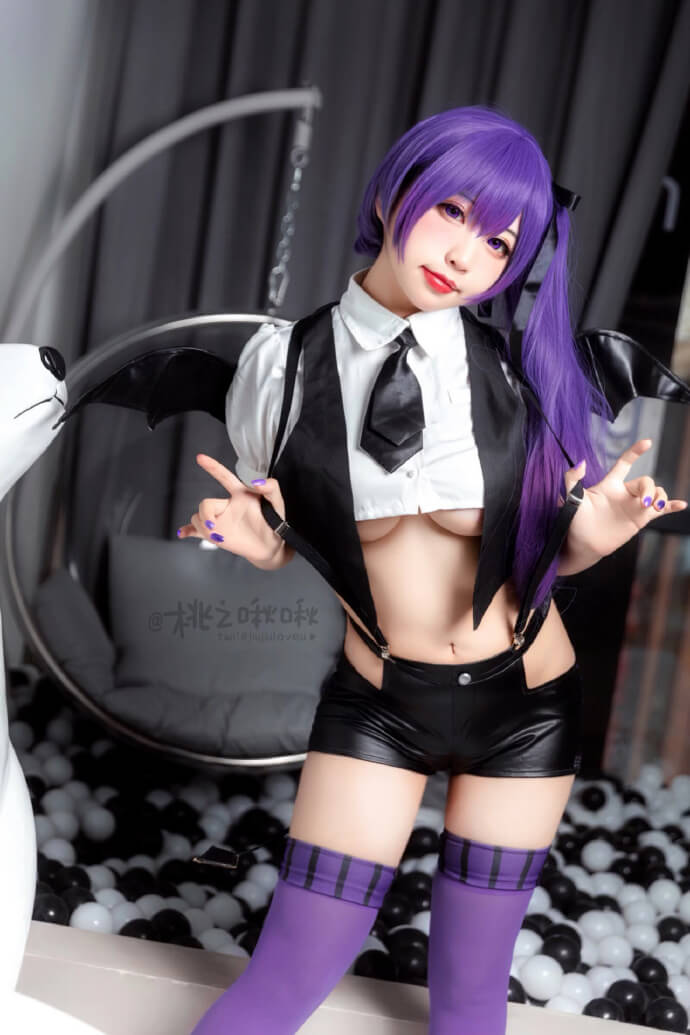 【COS正片】魔太郎小悪魔cos可爱又性感 cn桃之啾啾 - 第5张 - 机器猫次元 【COS正片】魔太郎小悪魔cos可爱又性感 cn桃之啾啾 - 第5张 - 机器猫次元