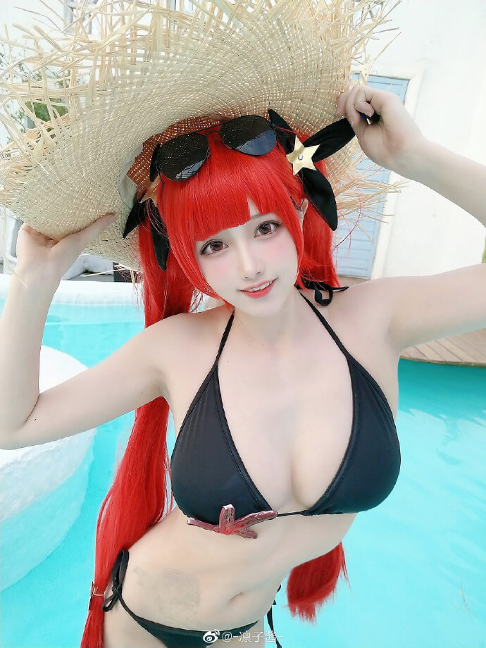 【COS正片】碧蓝航线火奴鲁鲁泳装cos盛夏的灾难 cn-凛子酱- - 第4张 - 机器猫次元 【COS正片】碧蓝航线火奴鲁鲁泳装cos盛夏的灾难 cn-凛子酱- - 第4张 - 机器猫次元