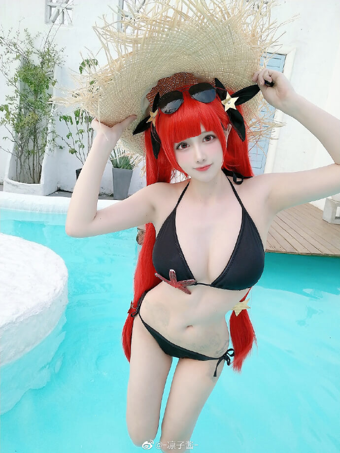 【COS正片】碧蓝航线火奴鲁鲁泳装cos盛夏的灾难 cn-凛子酱- - 第6张 - 机器猫次元 【COS正片】碧蓝航线火奴鲁鲁泳装cos盛夏的灾难 cn-凛子酱- - 第6张 - 机器猫次元