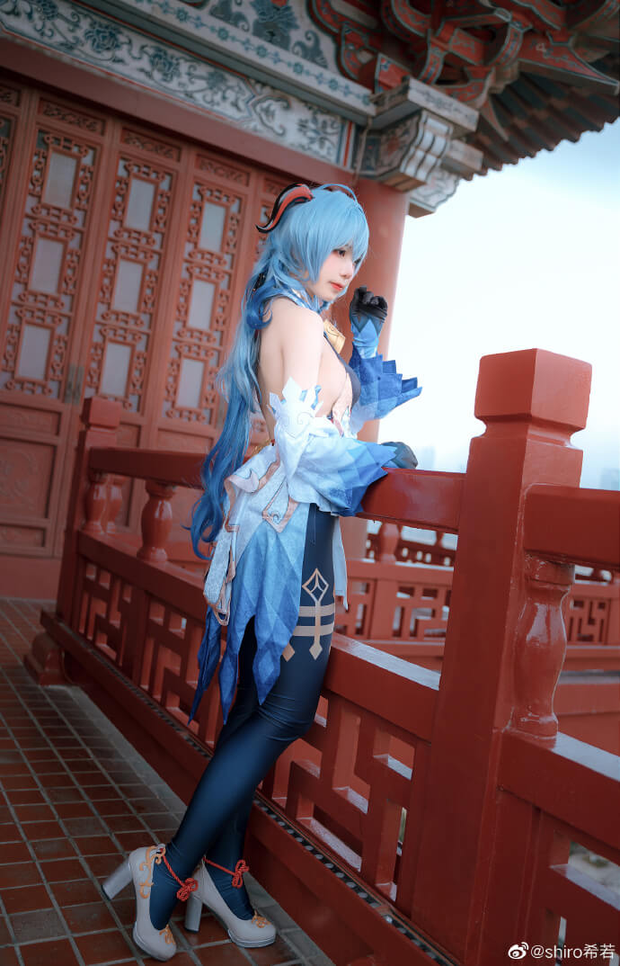 【COS正片】原神甘雨cos 循循守月 shiro希若 - 第1张 - 机器猫次元 【COS正片】原神甘雨cos 循循守月 shiro希若 - 第1张 - 机器猫次元