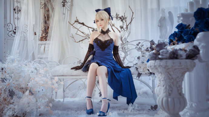【COS正片】fate/extra阿尔托莉雅saber设定集蓝礼服ver cn屿鱼 - 第10张 - 机器猫次元 【COS正片】fate/extra阿尔托莉雅saber设定集蓝礼服ver cn屿鱼 - 第10张 - 机器猫次元