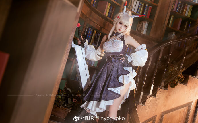 【COS正片】碧蓝航线绫波 柚 黯然礼服cos cn菠萝 阳炎型nyonyoko - 第15张 - 机器猫次元 【COS正片】碧蓝航线绫波 柚 黯然礼服cos cn菠萝 阳炎型nyonyoko - 第15张 - 机器猫次元