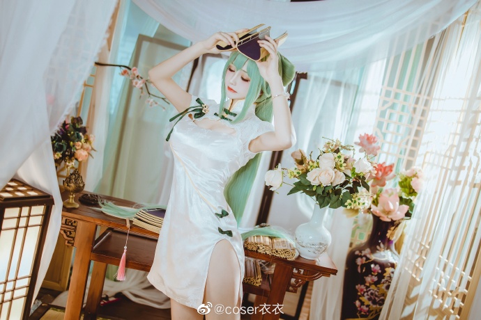 【COS正片】初音未来旗袍韶华ver,淡雅的迷人气质 coser衣衣 - 第15张 - 机器猫次元 【COS正片】初音未来旗袍韶华ver,淡雅的迷人气质 coser衣衣 - 第15张 - 机器猫次元
