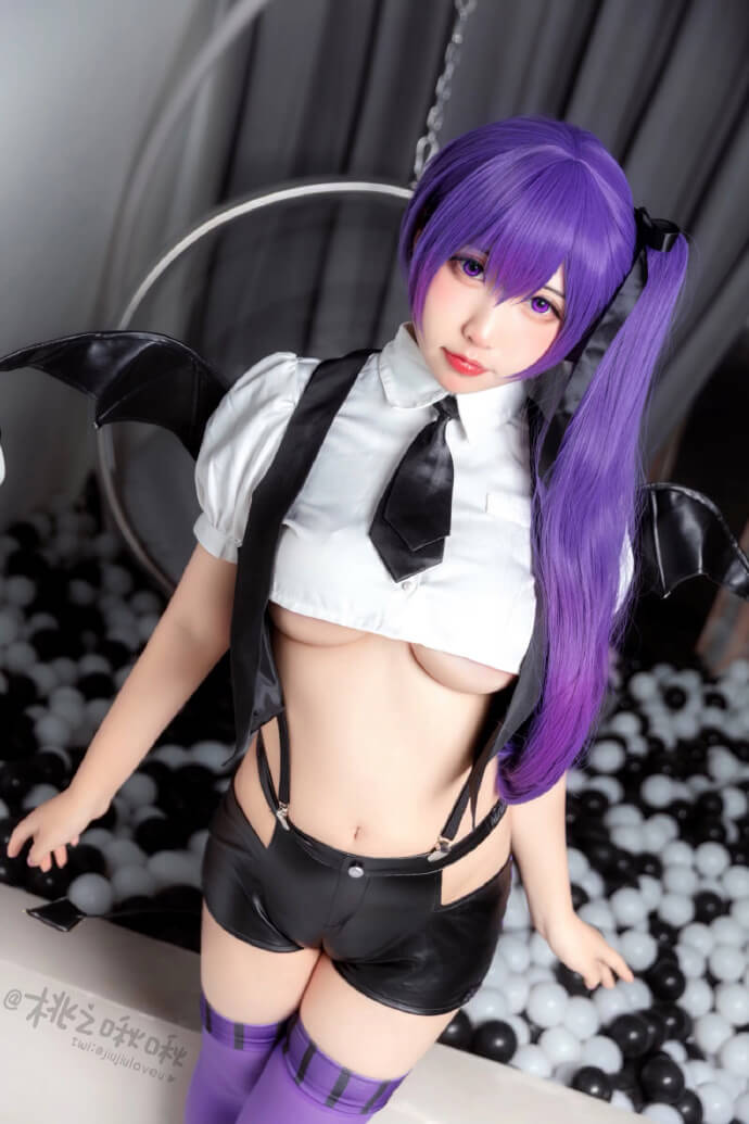 【COS正片】魔太郎小悪魔cos可爱又性感 cn桃之啾啾 - 第8张 - 机器猫次元 【COS正片】魔太郎小悪魔cos可爱又性感 cn桃之啾啾 - 第8张 - 机器猫次元