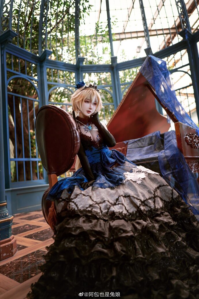【COS正片】FGO贞德婚纱礼服cos cn阿包也是兔娘 - 第4张 - 机器猫次元 【COS正片】FGO贞德婚纱礼服cos cn阿包也是兔娘 - 第4张 - 机器猫次元