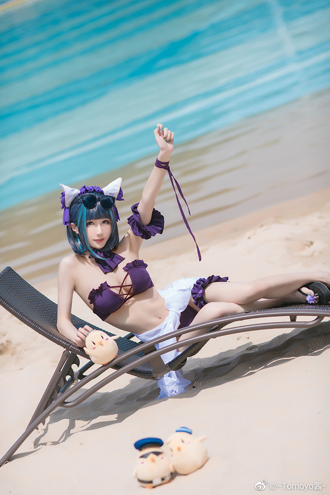 【COS正片】碧蓝航线柴郡泳装cos Dating Summer! Tomoyo酱 - 第8张 - 机器猫次元 【COS正片】碧蓝航线柴郡泳装cos Dating Summer! Tomoyo酱 - 第8张 - 机器猫次元