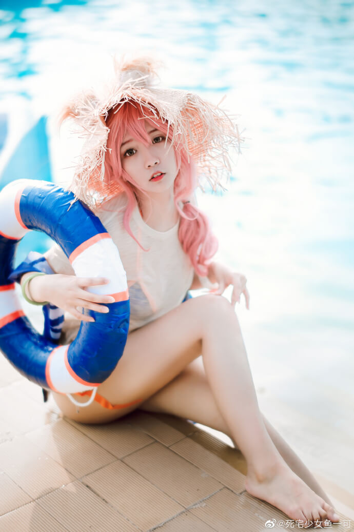 【COS正片】FGO玉藻前泳装cos夏日泳池美少女 cn死宅少女鱼一可 - 第8张 - 机器猫次元 【COS正片】FGO玉藻前泳装cos夏日泳池美少女 cn死宅少女鱼一可 - 第8张 - 机器猫次元