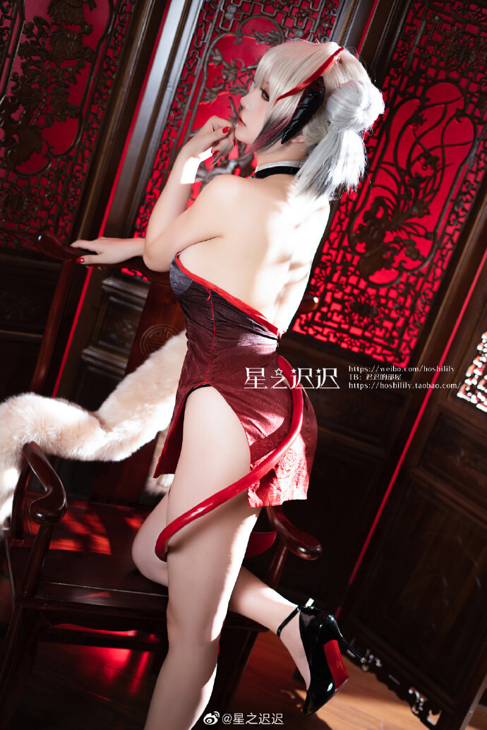 【COS正片】明日方舟W同人旗袍cos cn星之迟迟 - 第6张 - 机器猫次元 【COS正片】明日方舟W同人旗袍cos cn星之迟迟 - 第6张 - 机器猫次元