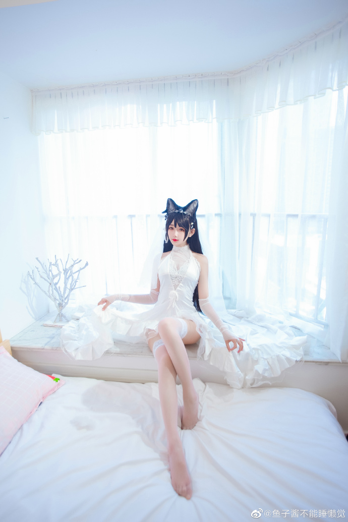 【COS正片】碧蓝航线爱宕白婚纱cos 纯白花嫁美丽无暇 - 第15张 - 机器猫次元 【COS正片】碧蓝航线爱宕白婚纱cos 纯白花嫁美丽无暇 - 第15张 - 机器猫次元