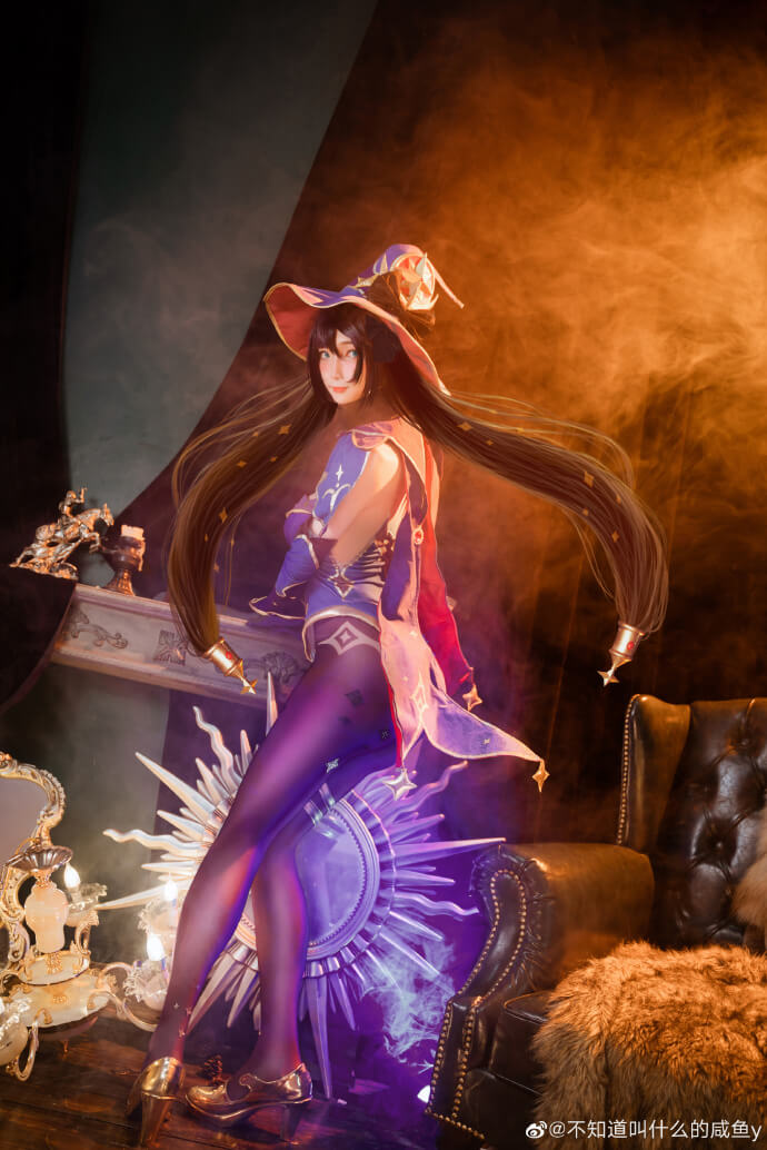 【COS正片】原神莫娜cos 光影的迷幻 cn不知道叫什么的咸鱼y - 第15张 - 机器猫次元