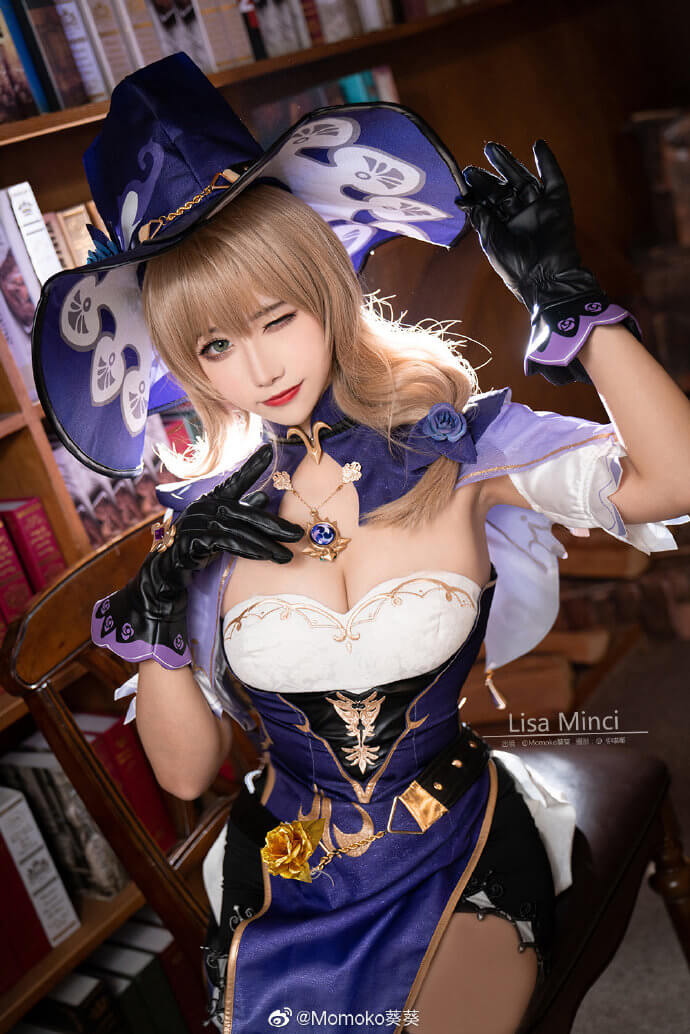 【COS正片】原神丽莎cos魅力的蒙德图书管理员 Momoko葵葵 - 第7张 - 机器猫次元 【COS正片】原神丽莎cos魅力的蒙德图书管理员 Momoko葵葵 - 第7张 - 机器猫次元