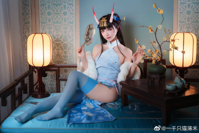 【COS正片】碧蓝航线能代 貅旗袍cos 冬雪沁香 cn千禾 - 第6张 - 机器猫次元 【COS正片】碧蓝航线能代 貅旗袍cos 冬雪沁香 cn千禾 - 第6张 - 机器猫次元