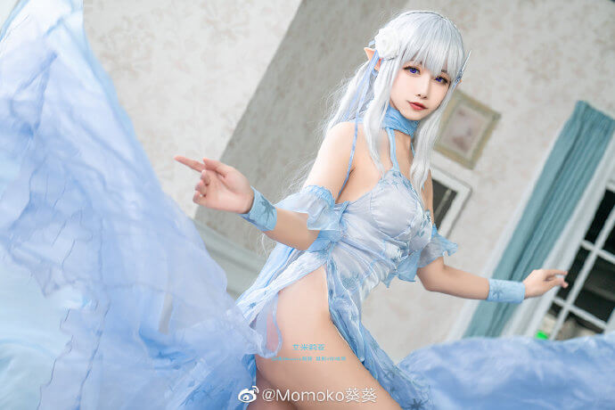 【COS正片】艾米莉亚EMT水晶礼服cos Momoko葵葵 - 第2张 - 机器猫次元 【COS正片】艾米莉亚EMT水晶礼服cos Momoko葵葵 - 第2张 - 机器猫次元