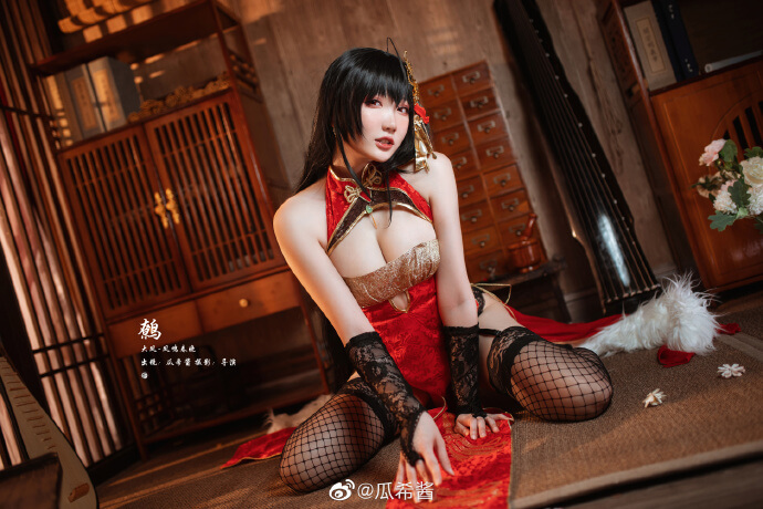 【COS正片】碧蓝航线大凤(鹩)旗袍cos 凤鸣春晓 cn瓜希酱 - 第6张 - 机器猫次元 【COS正片】碧蓝航线大凤(鹩)旗袍cos 凤鸣春晓 cn瓜希酱 - 第6张 - 机器猫次元